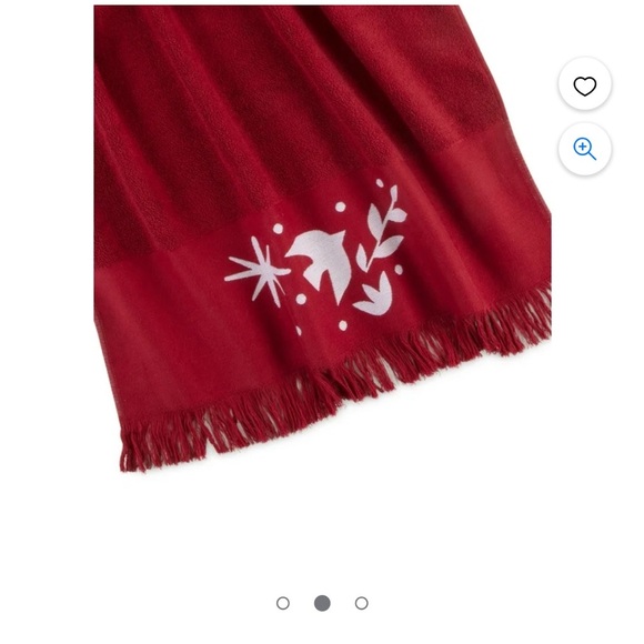 Martex Scandi Red Bath Towel 27” X 52”. 100% Cotton - Picture 2 of 4